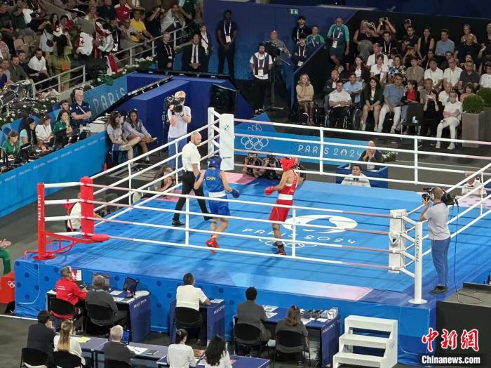 巴黎奥运女子66公斤级拳击决赛，杨柳收获银牌，