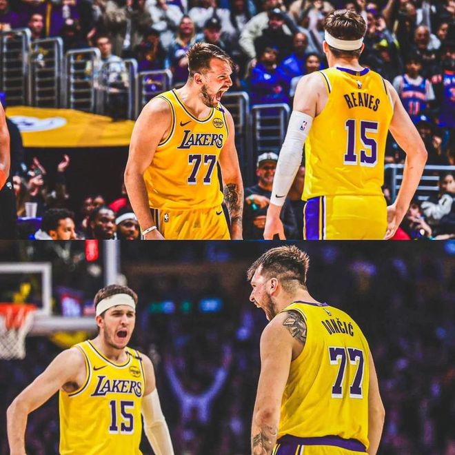 湖人8连胜重返西部前三 东契奇里夫斯双核闪耀季