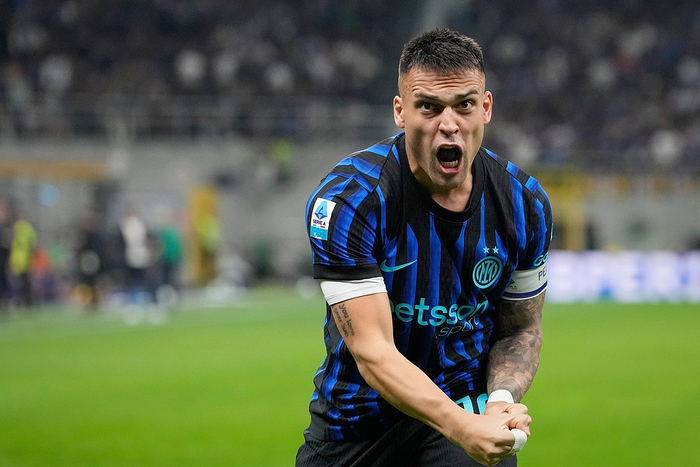 国际米兰5-2罗马领跑意甲积分榜